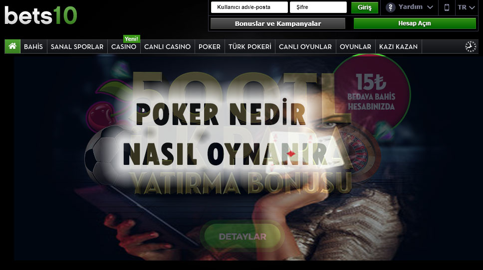 casinovio Poker Seçenekleri Nedir